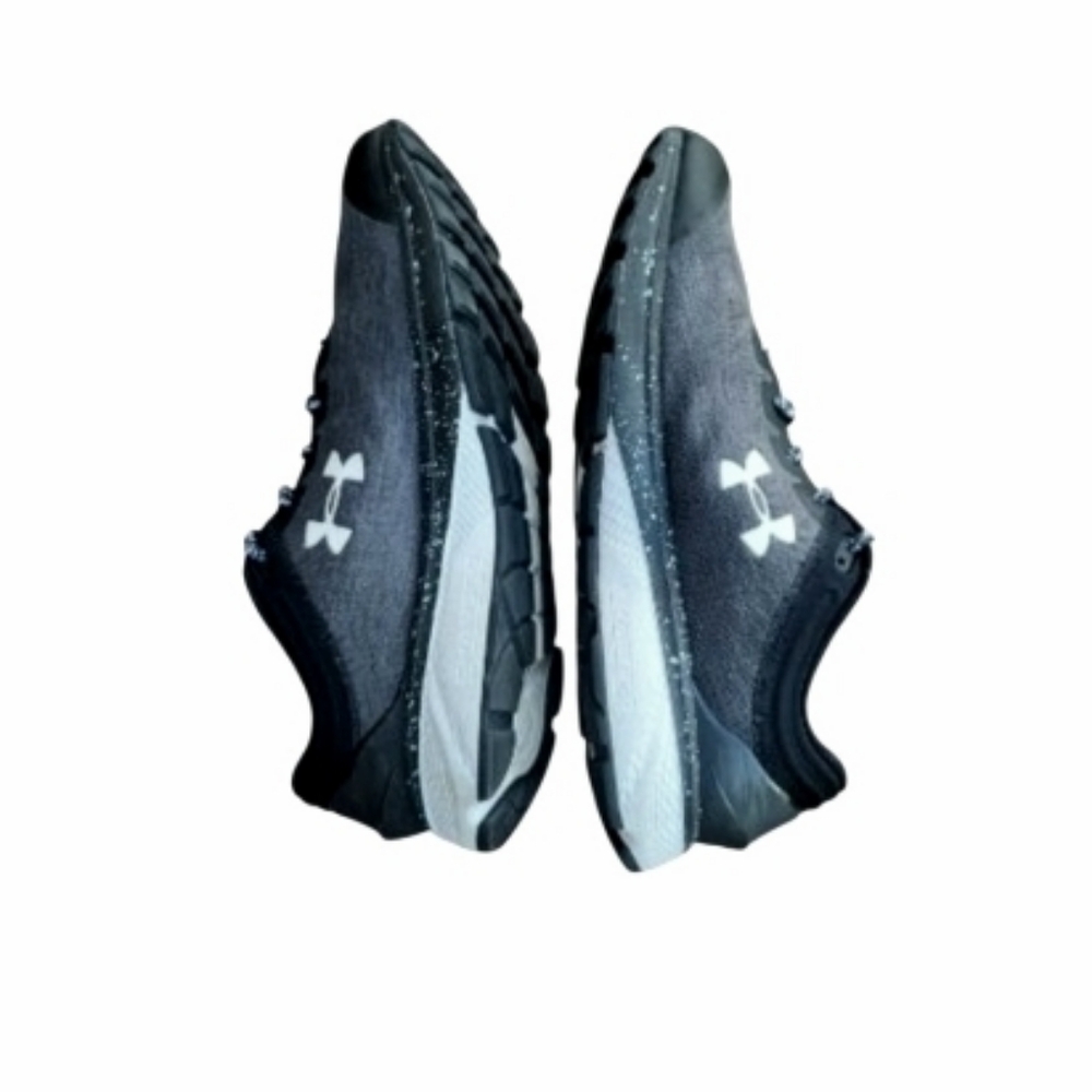 Wide Under Armour Charged Escape Athletic Run Tennis Shoe Sneaker Black Women 11 - Picture 6 of 9